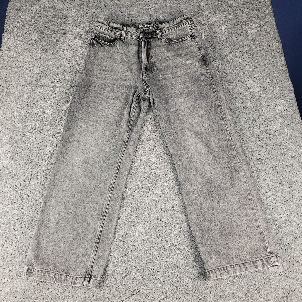 Original Use Jeans Mens 32x30 Gray Baggy Wide Leg Relaxed Streetwear Skater